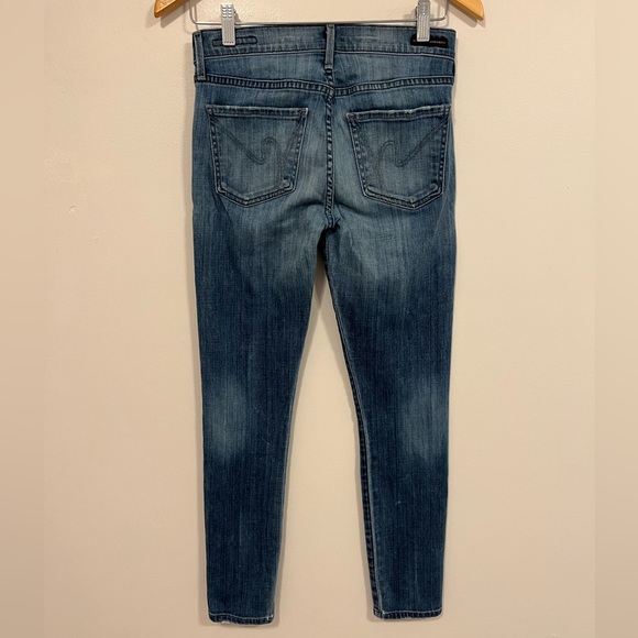 Citizens of Humanity Thompson Medium Rise Cropped Skinny Jeans 26 - Picture 7 of 13
